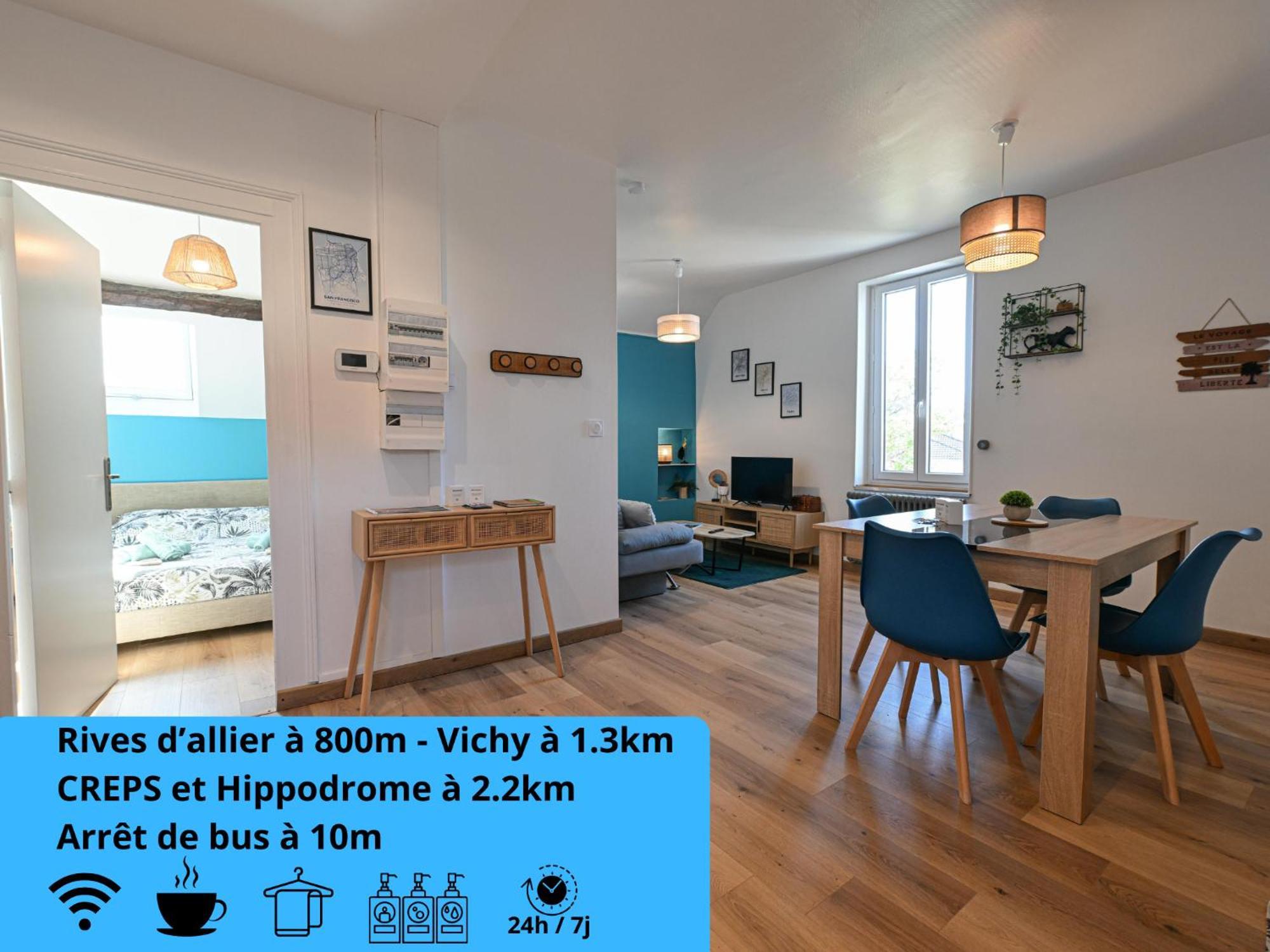 La Belle Rive Du Voyageur Apartman Bellerive-sur-Allier Kültér fotó